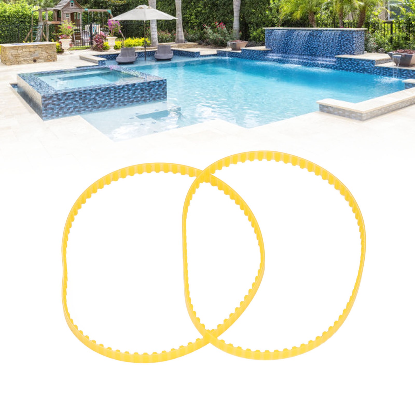 2PCS Products Pool Cleaner Drive Belts Replacement Premium PU Recommended