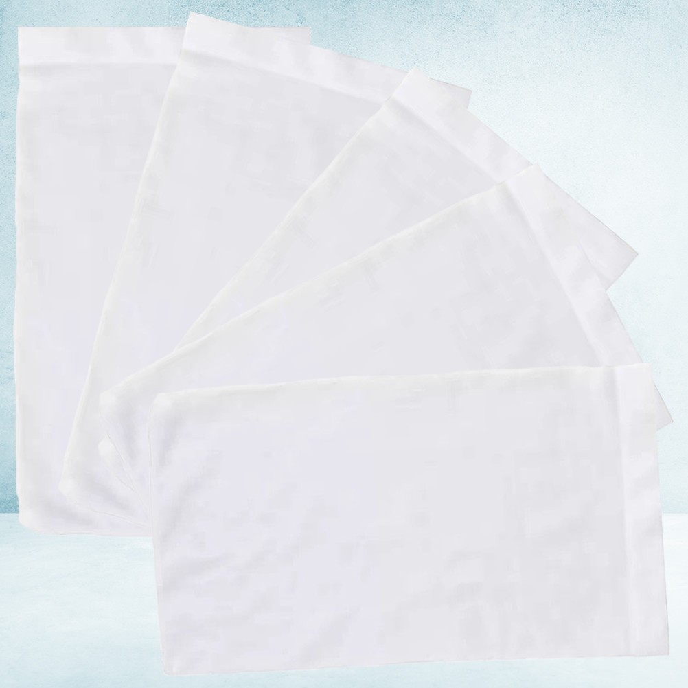 5pcs Swimming Pool Garbage Cover Pool Filter Socks Optional Socks (White)