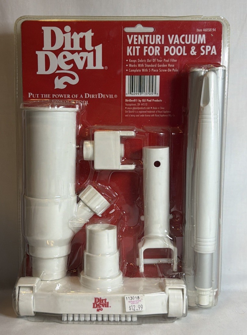 Dirt Devil Venturi Vacuum Kit for Pool and Spa-Sealed