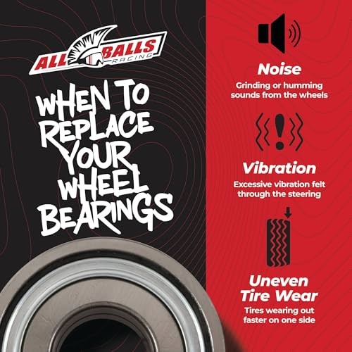 Racing Rear Wheel Bearing Kit 25-1734 Compatible with/Replacement for Yamaha