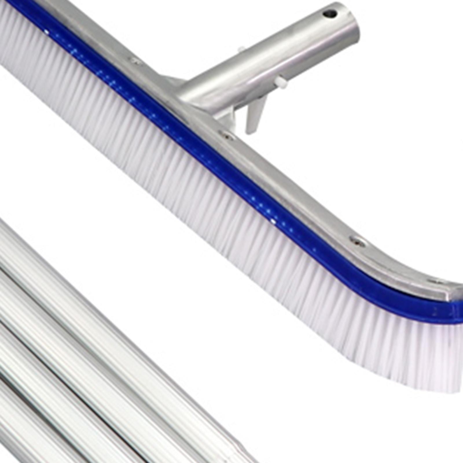 44 Cm Pool Cleaning Brush with Aluminum Rod Set,