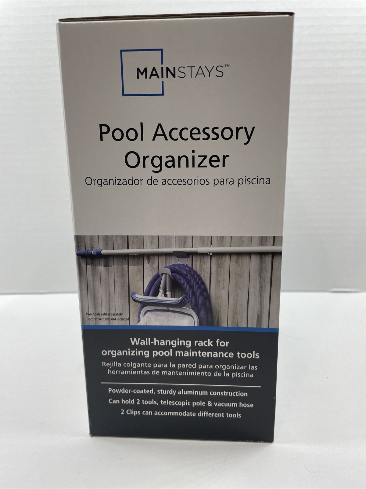 Pool Accessory Organizer Wall-hanging Holder To Organize Pool Maintenance Tools
