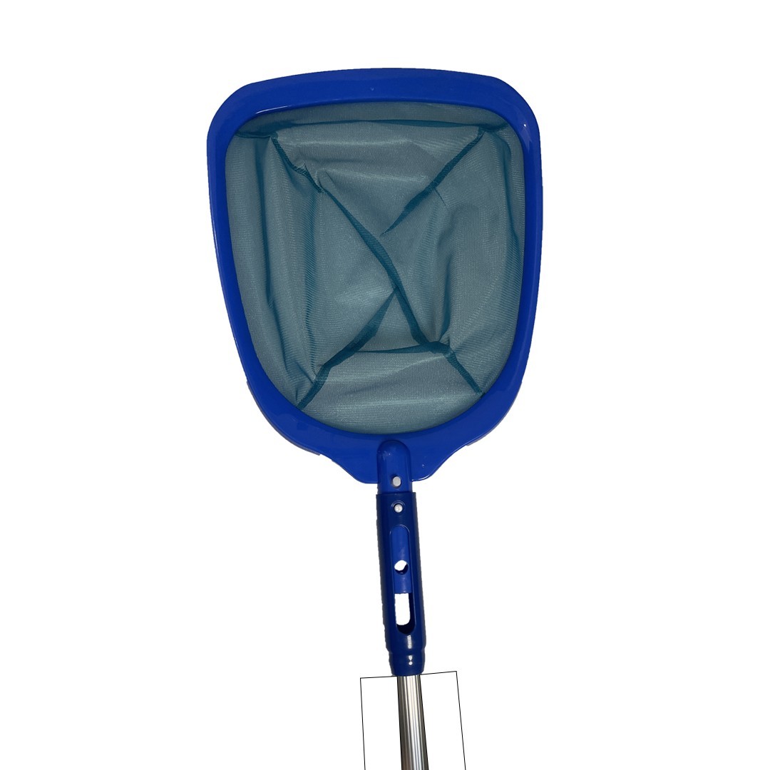 Swimming Pool Skimmer Net – 3 Section Telescopic Pole Fine Mesh Deepwater Net Cl