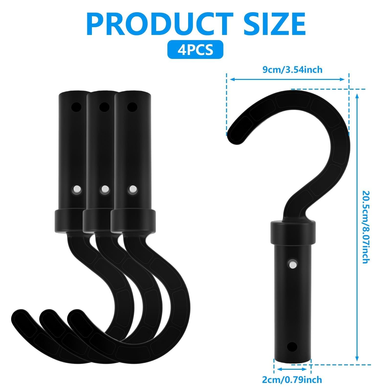 4 Pack Hook for Robotic Pool Cleaner – Universal Pool Hooks for Poles Compatible