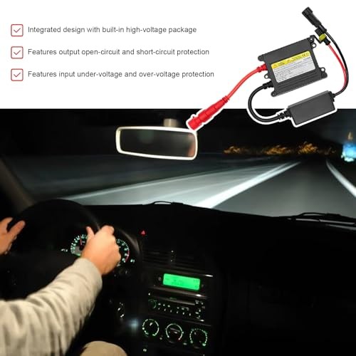 DC 12V Xenon HID Ballast, Ultrathin, 35W Control Unit, 2PCS