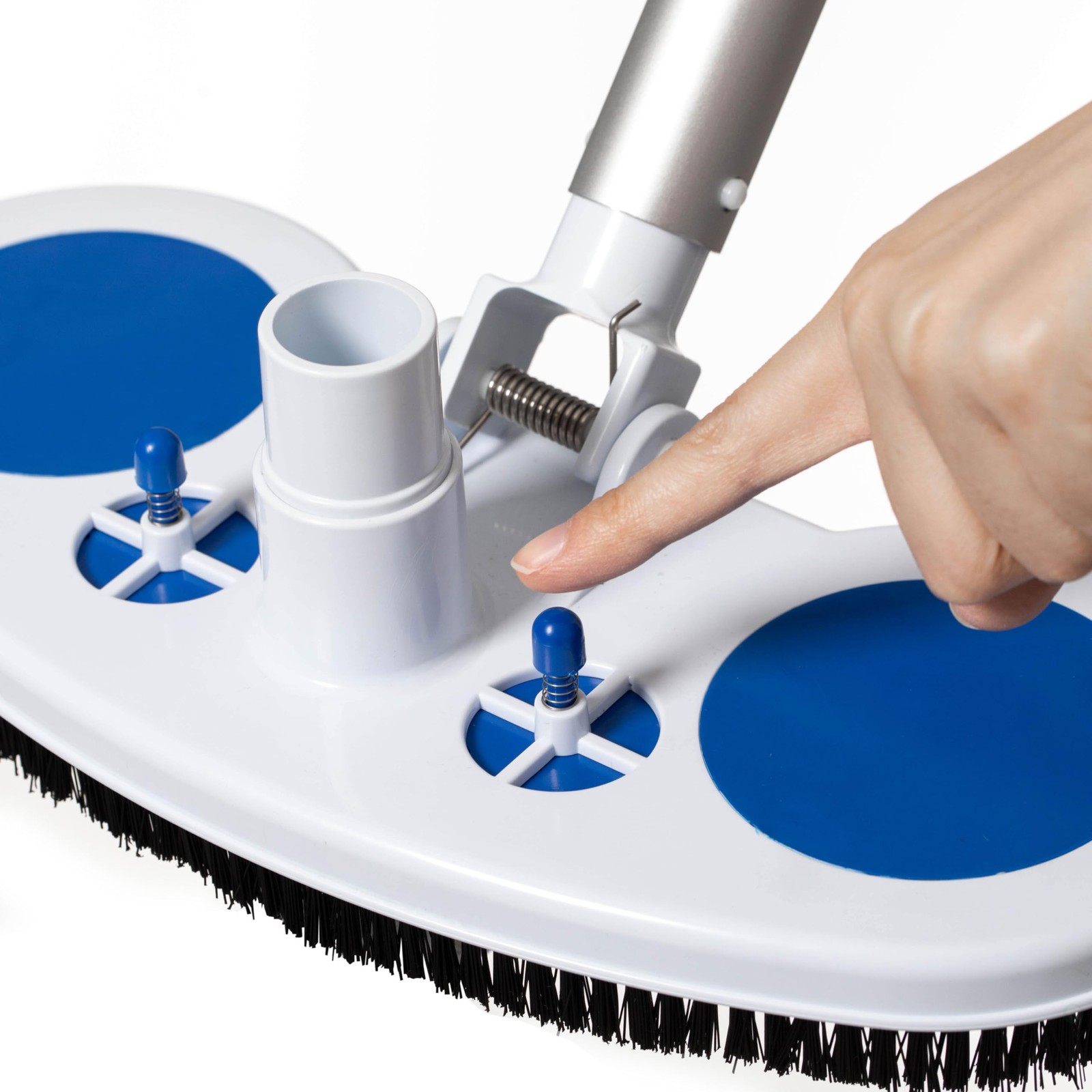 Manual Weighted Swimming Pool Surface Cleaner Vacuum Head for Vinyl-Lined Sys…