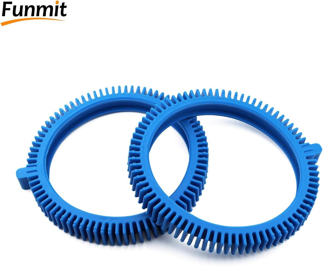 Blue Pool Vacuum Tire Kit 2 Pack for Hayward & Phoenix Cleaners, Heavy-Duty R…