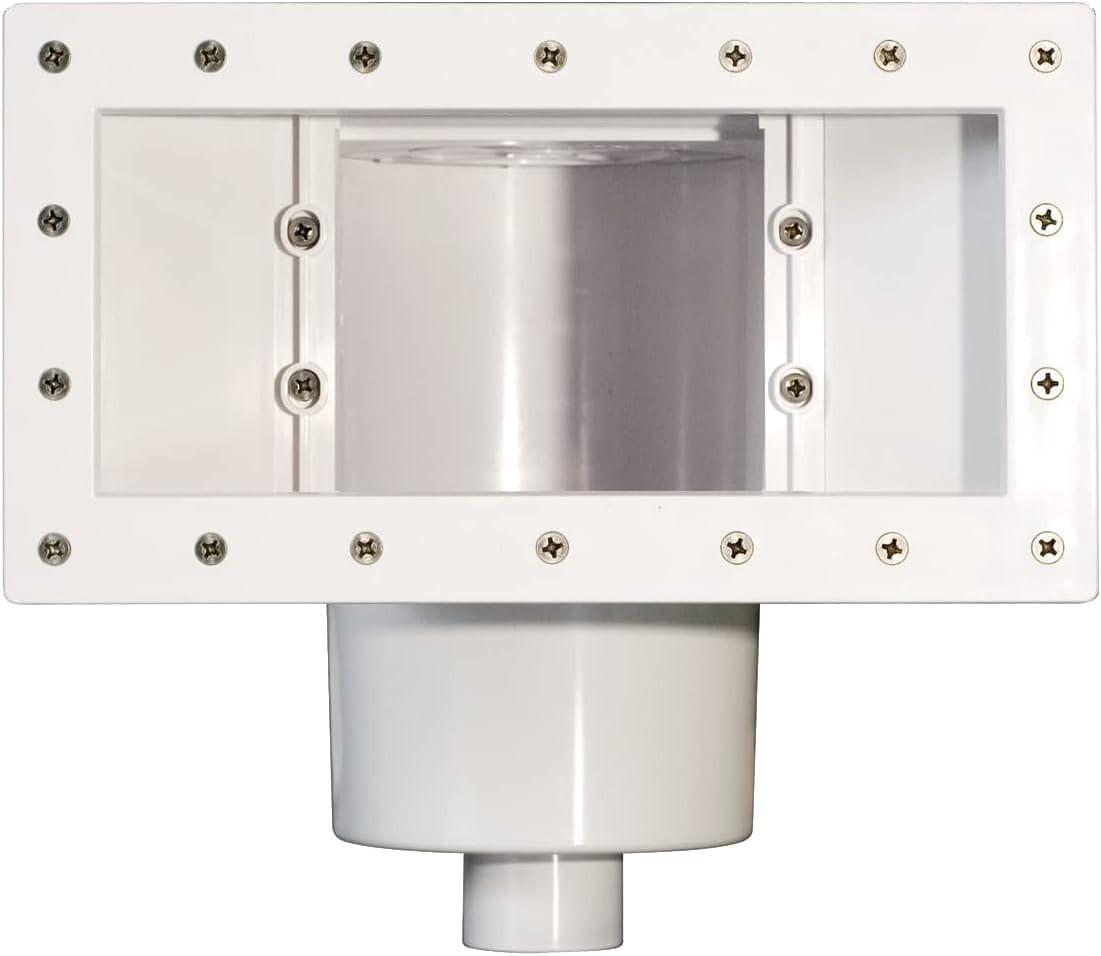 Above-Ground Swimming Pool Skimmer – White, Easy Setup