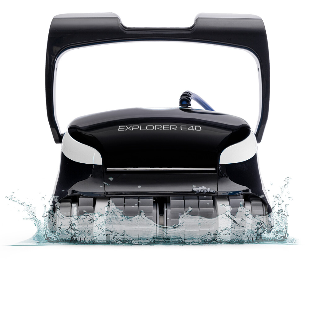 Dolphin Explorer E40 Wi-Fi Robotic Pool Vacuum Cleaner Pools up to 50 FT