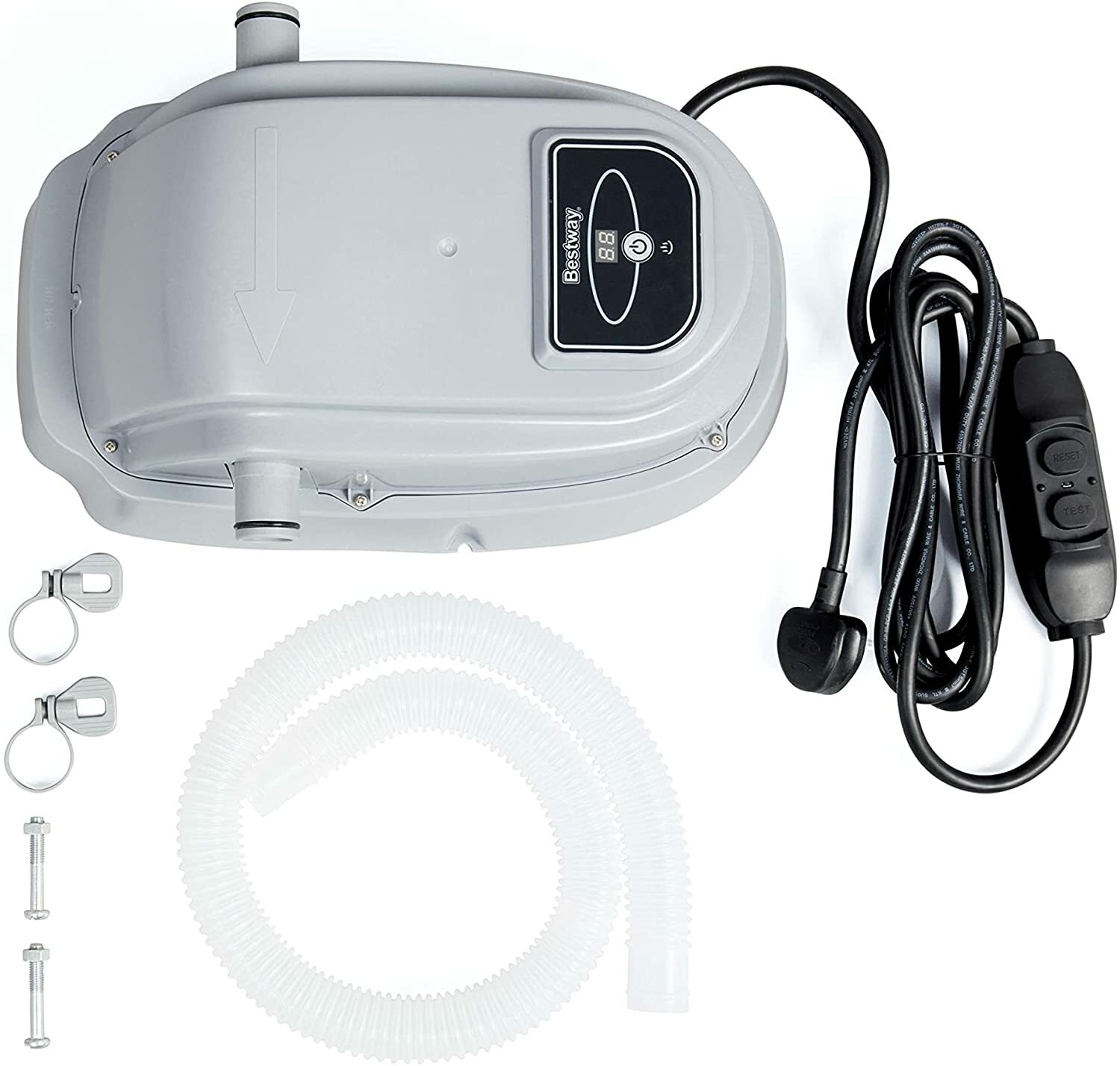 Bestway Electric Swimming Pool Heater Up to 15FT 2.8KW For Above Ground