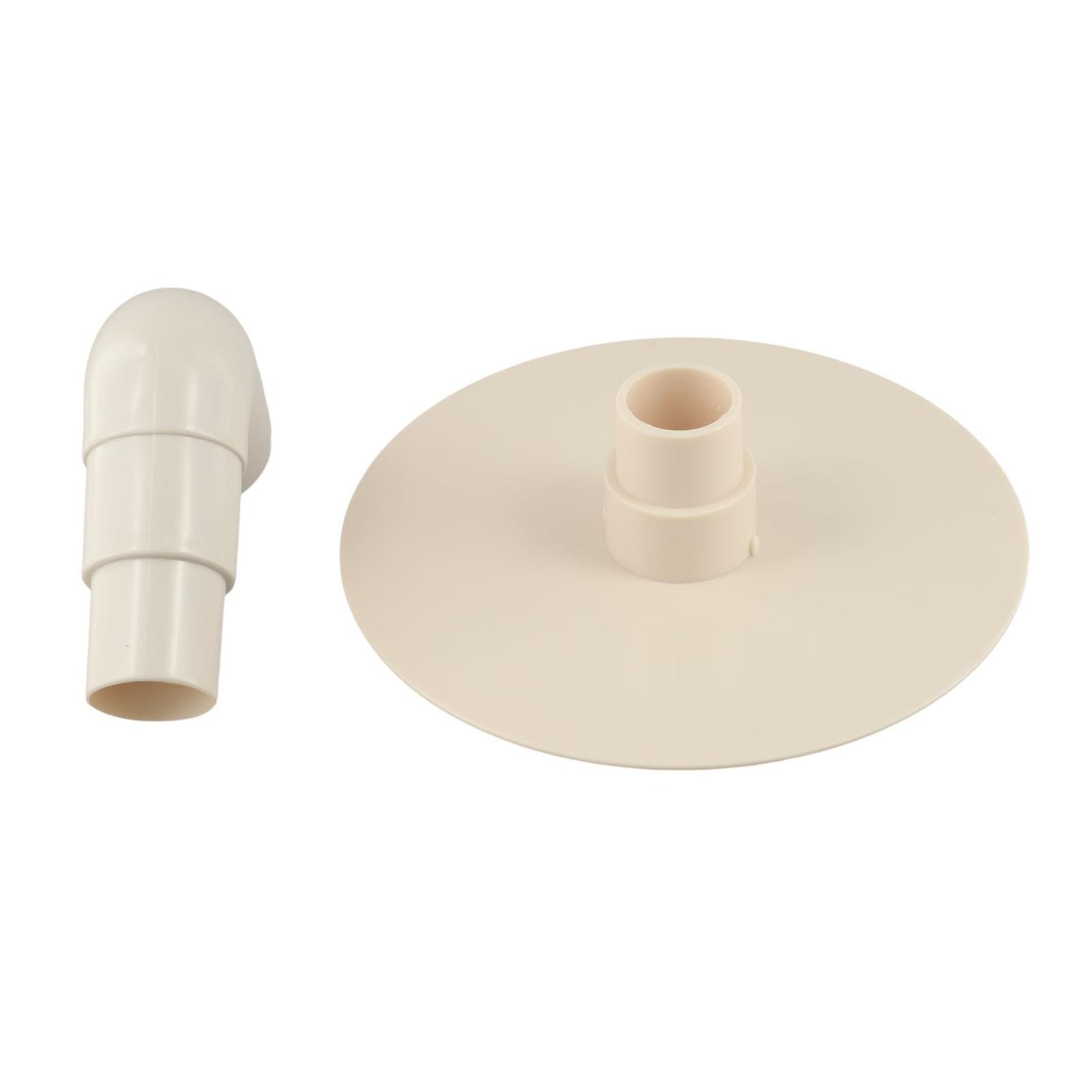 Convenient Replacement Elbow Plate and Vacuum Adaptor for Hydro Tools Skimmers