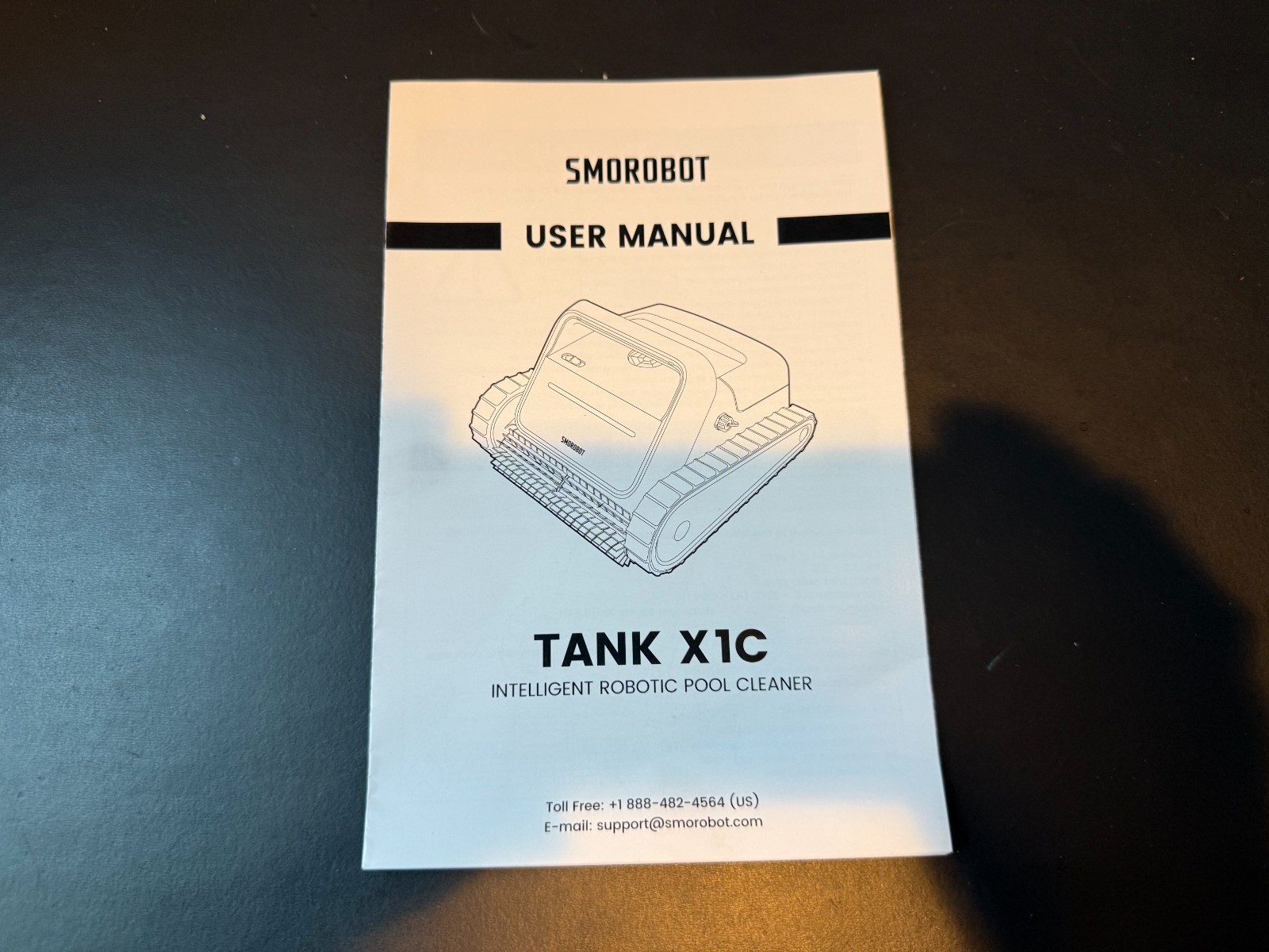 SMOROBOT Tank X1C Rechargeable Robotic Swimming Pool Cleaner – FOR PARTS/REPAIR