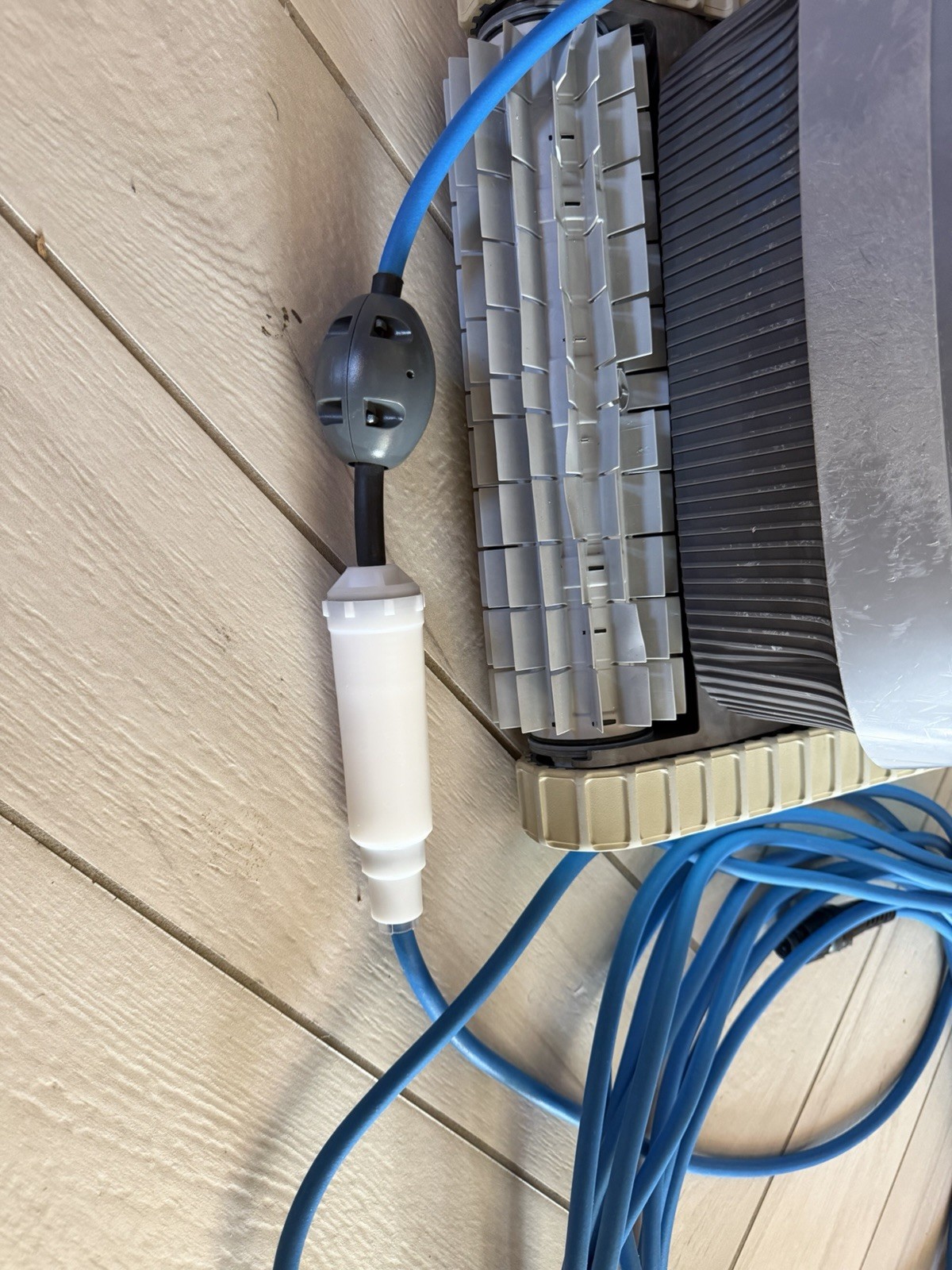 Maytronics Dolphin Active20 Robot Pool Vac, Power Supply,New Cord,Filter Basket