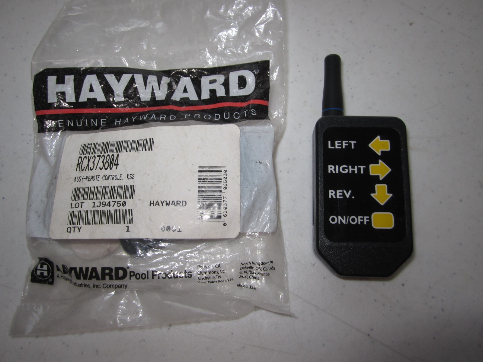 Hayward – RCX373804 – Remote Control Replacement for KingShark2 Pool Vacuum