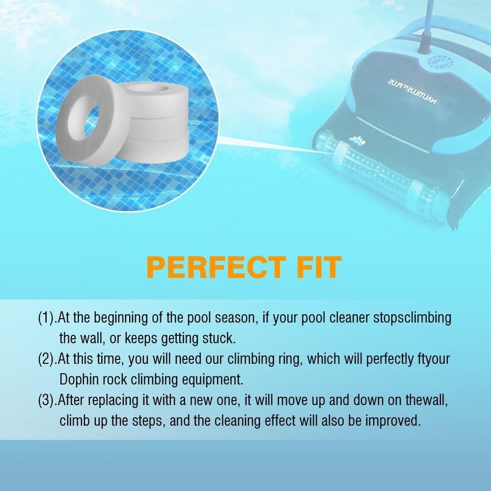 6101611-R4 Climbing Rings Compatible with Maytronics Dolphin Nautilus cc Plus Ro