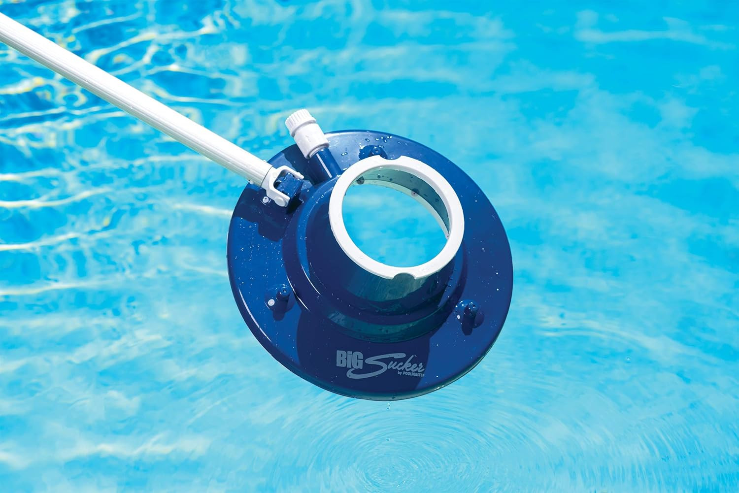 28300 Big Sucker Manual Swimming Pool Leaf Vacuum Head Bundle with 28823 Deluxe