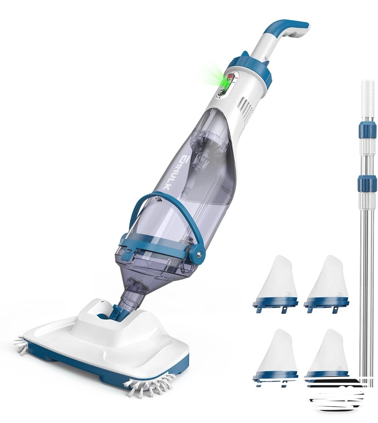 Enhulk Pool Vacuum pC15 Portable Cordless Robotic Pool Cleaner