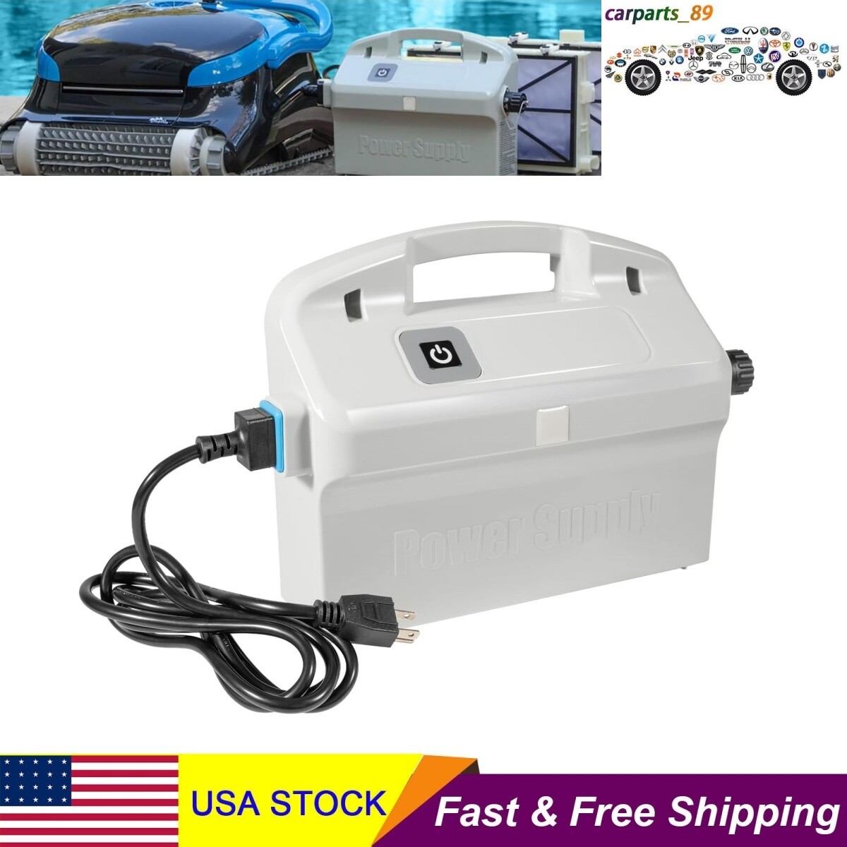 9995670USASSY Replacement Power Supply for Dolphin Robotic Pool Cleaners