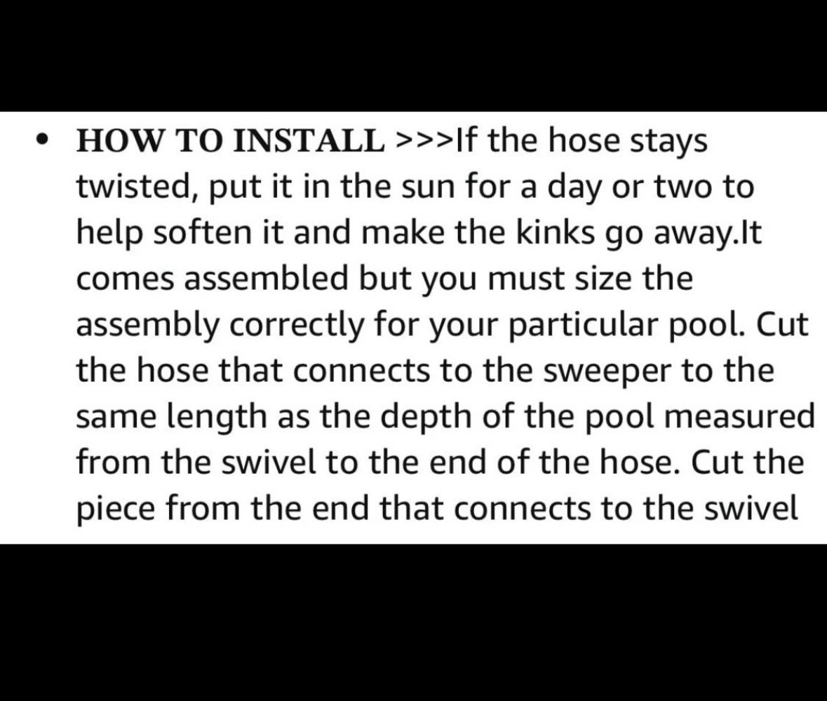 Feed Hose G5 Pool Cleaner Zodiac Polaris 280 380 180 3900 (Not 360) FACTORY SEAL