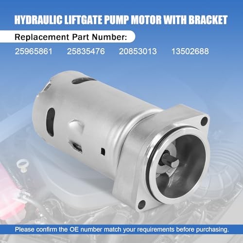 Hydraulic Liftgate Pump Motor with Bracket Replacement for Cadillac CTS SRX