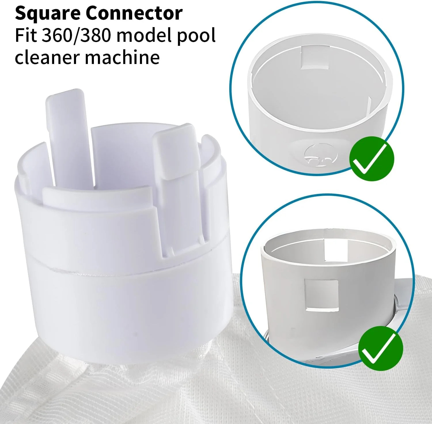 Original Genuine Polaris Pool Cleaner Part All Purpose Bag Replacement Pack of 2