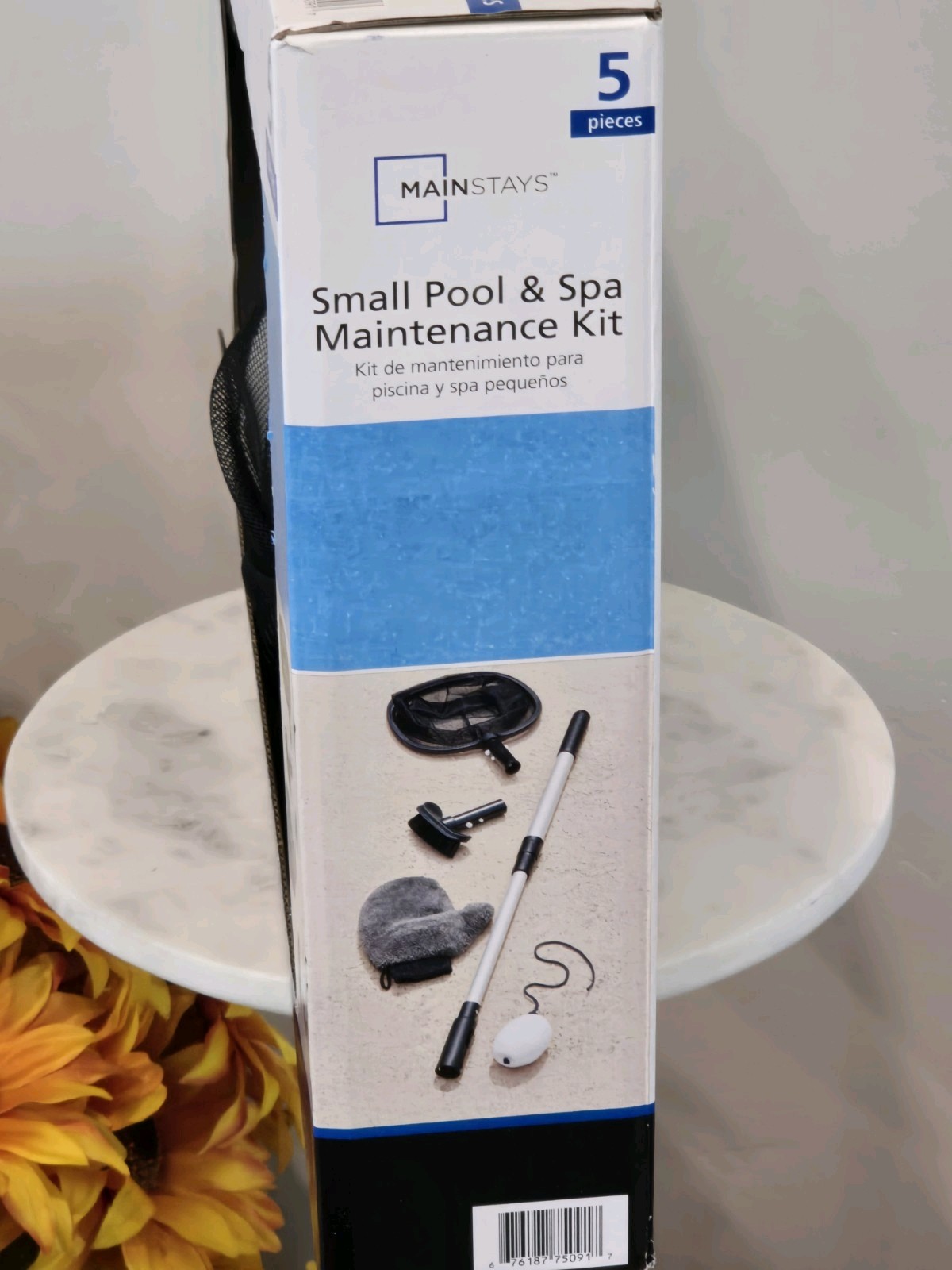 NEW Mainstays Small Pool & Spa / Hot Tub Maintenance Kit 5 Pieces FREE SHIPPING