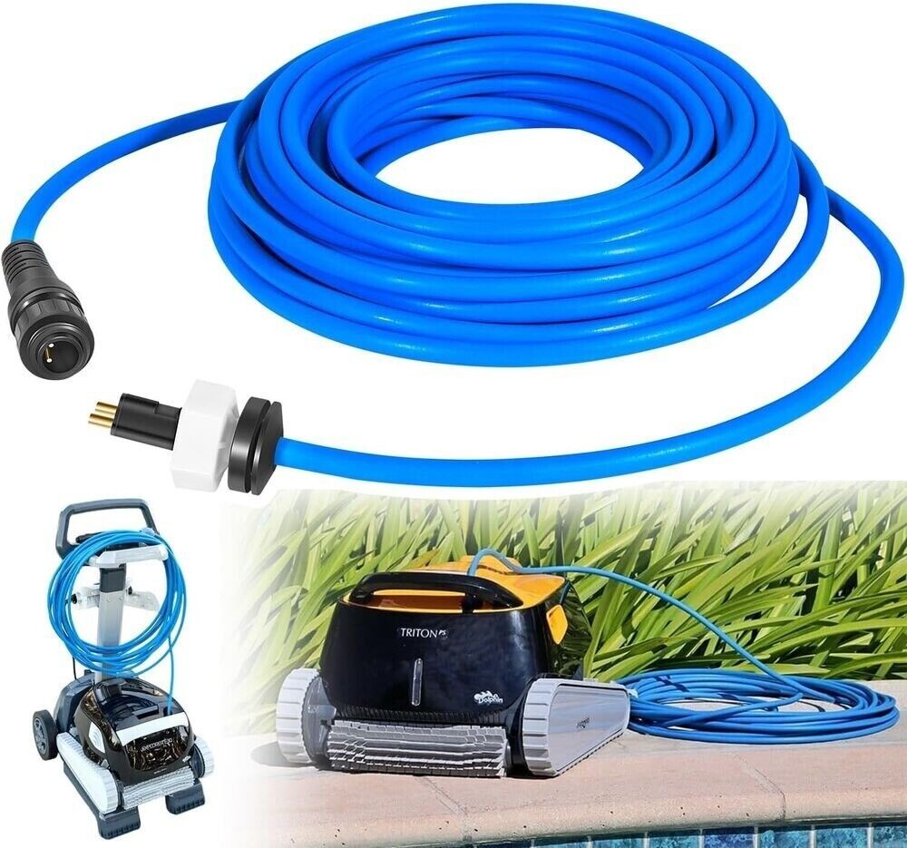 For Dolphin Pool Cleaner 99958903-DIY Cable Cord 2-Wire 60FT Triton PS PoolStyle