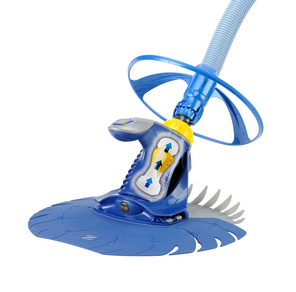 Zodiac T5 Duo Suction-Side In-Ground Swimming Pool Cleaner – w/Leaf Canister