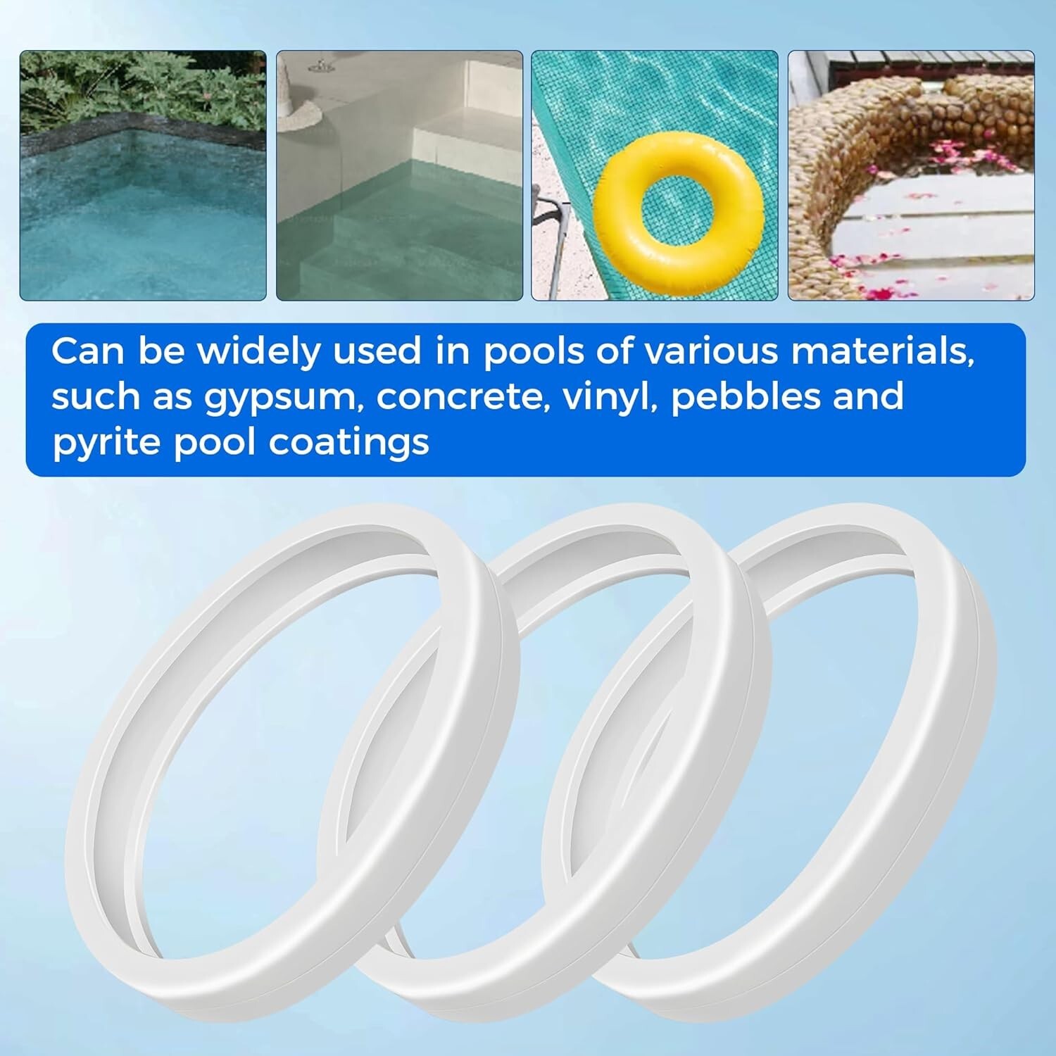 3-Pack C10 Pool Cleaner Tires – Heavy-Duty & Easy-to-Install for Polaris Models