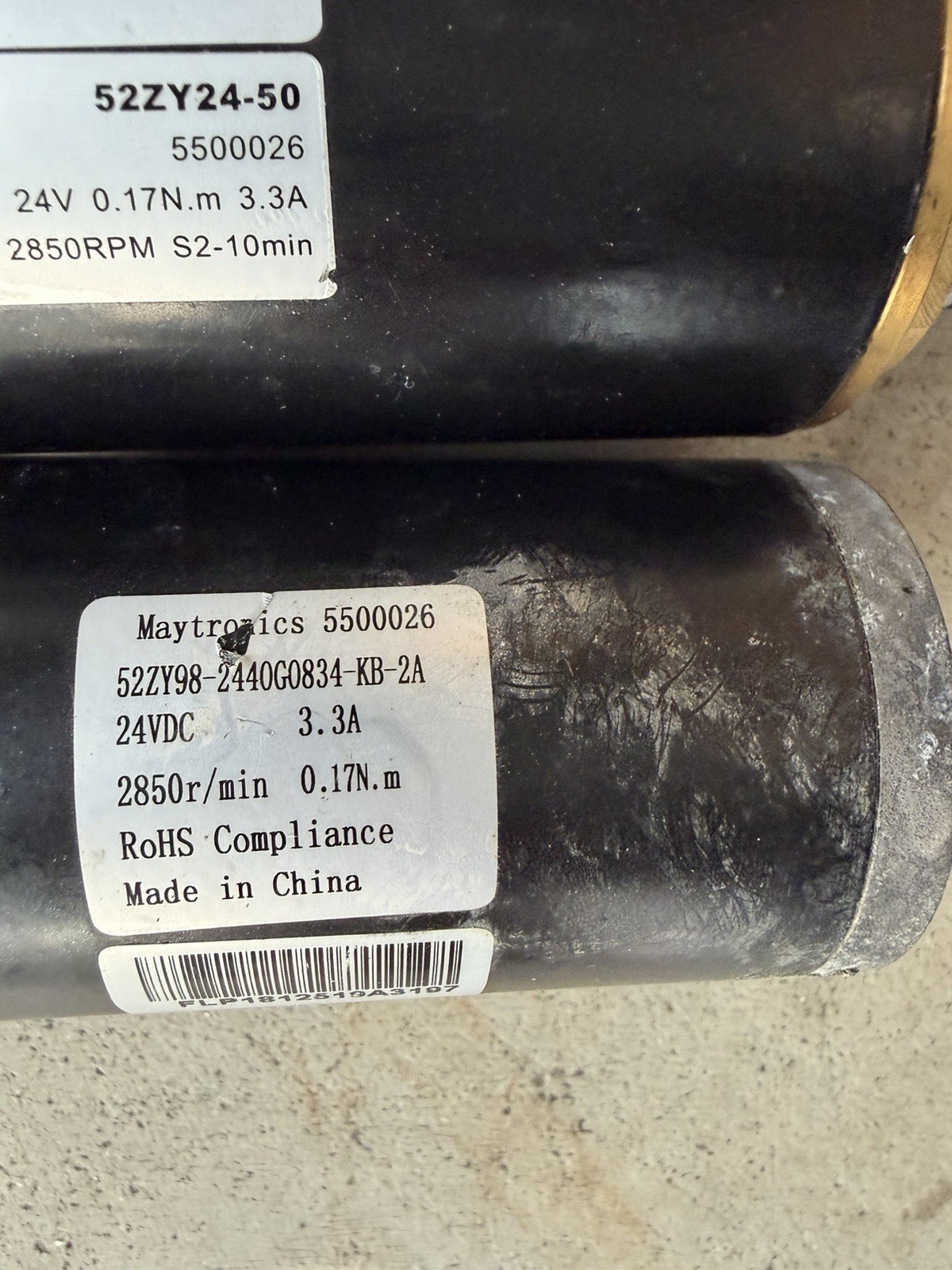 maytronics pool cleaner Motor 5500026 Parts Or Repair Lot Of 3