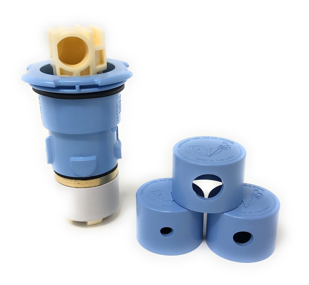 Paramount PV3 Pop Up Head with Nozzle Caps (Light Blue)