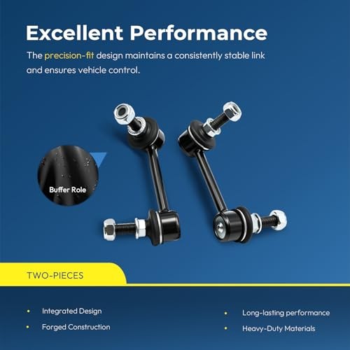 2pcs Rear Sway Bar Links for Nissan Altima 2007-2013 Maxima Murano 2009-2014