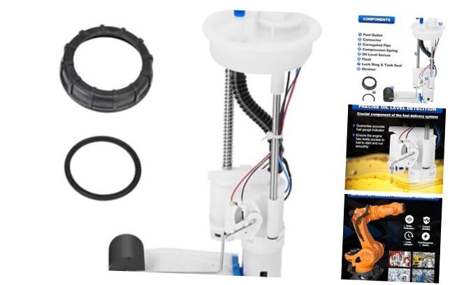 2205502 Electric Fuel Pump Assembly with Tank Seal Compatible with Polaris RZR