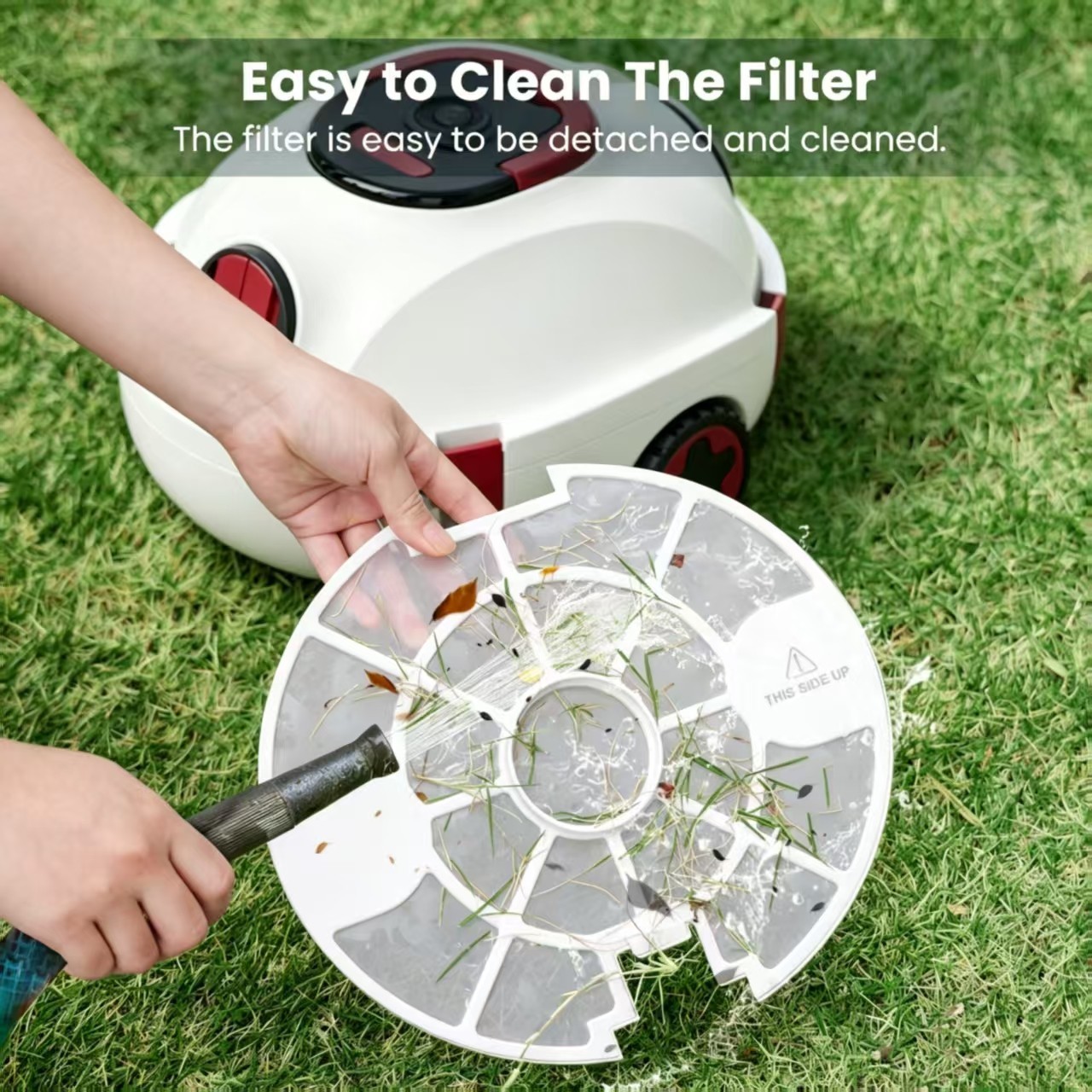 Robotic Pool Cleaner INSE Y10，39000pa Strong Suction