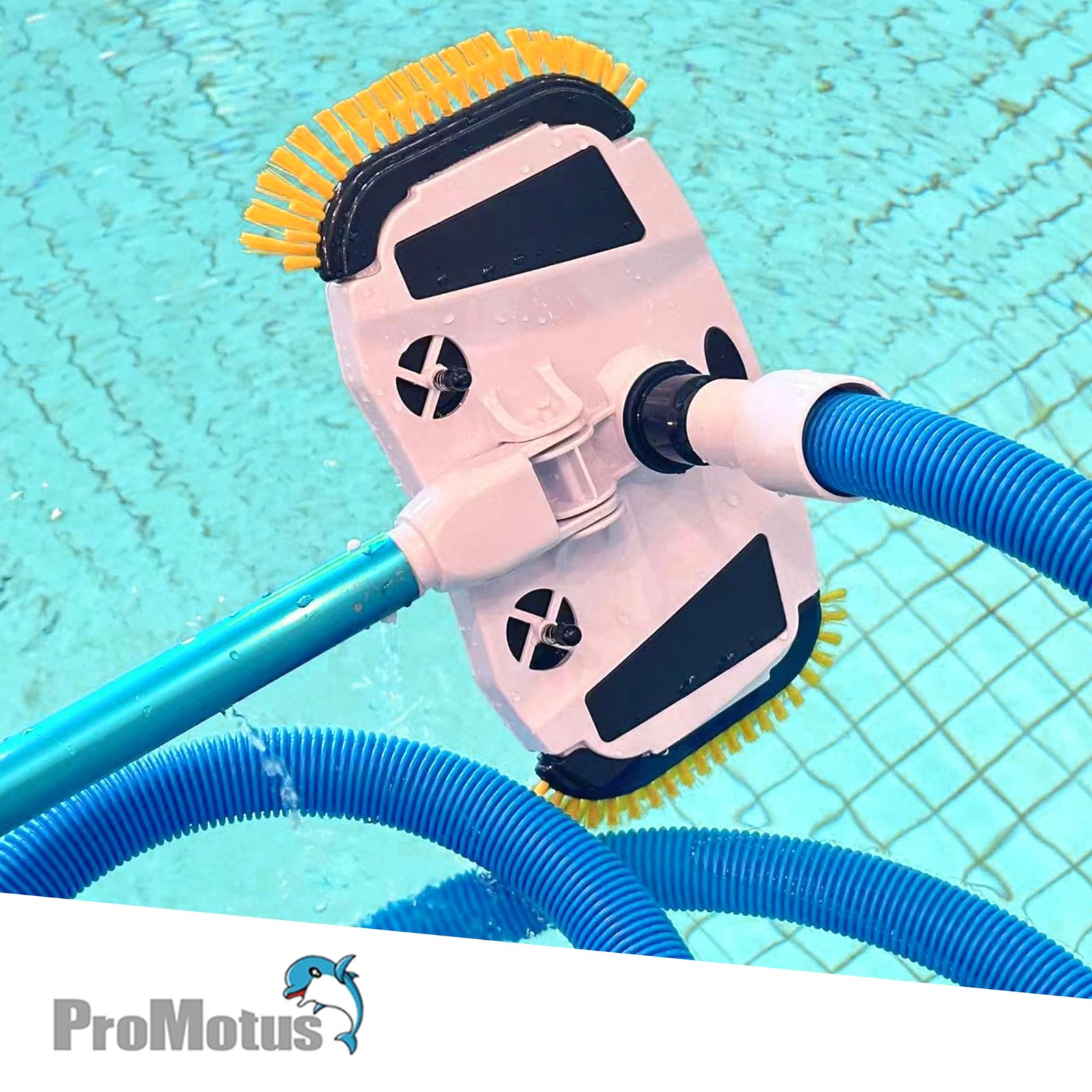 Weighted Pool Vacuum Head – Manual Cleaner for Above & Inground Pools