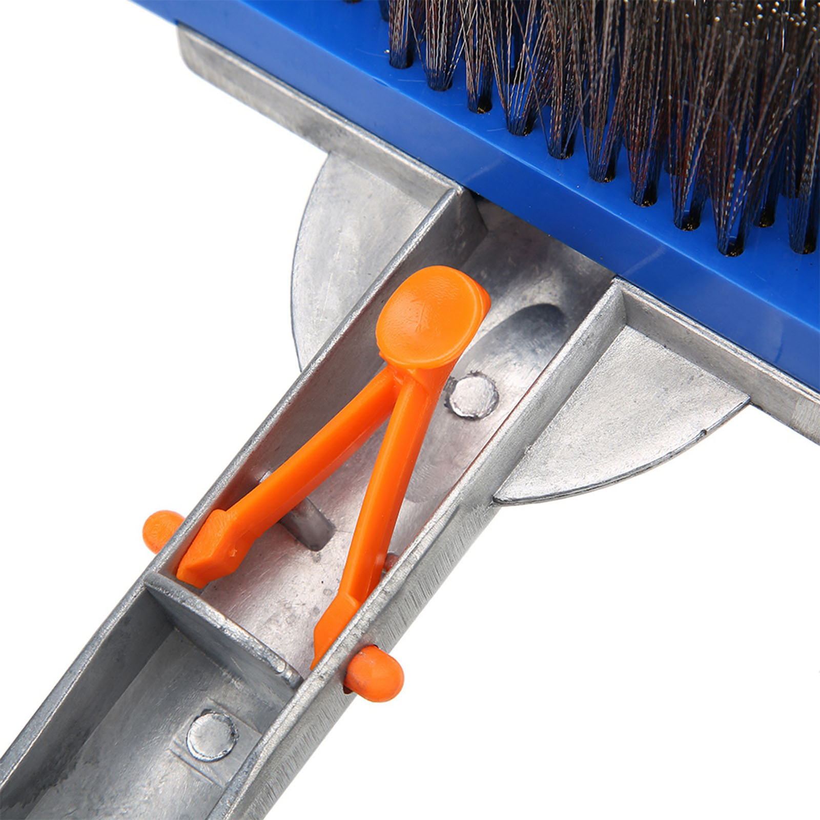 New 5.5in Swimming Pool Stainless Steel Brush For Spa Pond Floor Wall Cleaning A