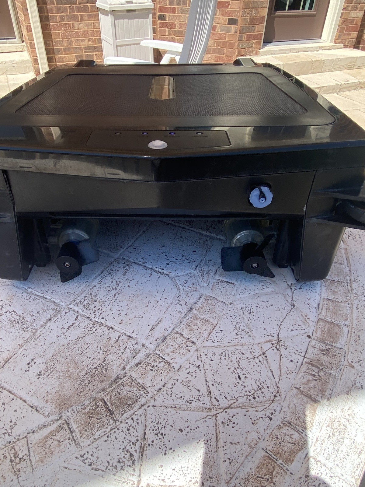 Solar Robotic Pool Skimmer 2 Cleaning Mode Automatic Swimming Pool Cleaner Robot