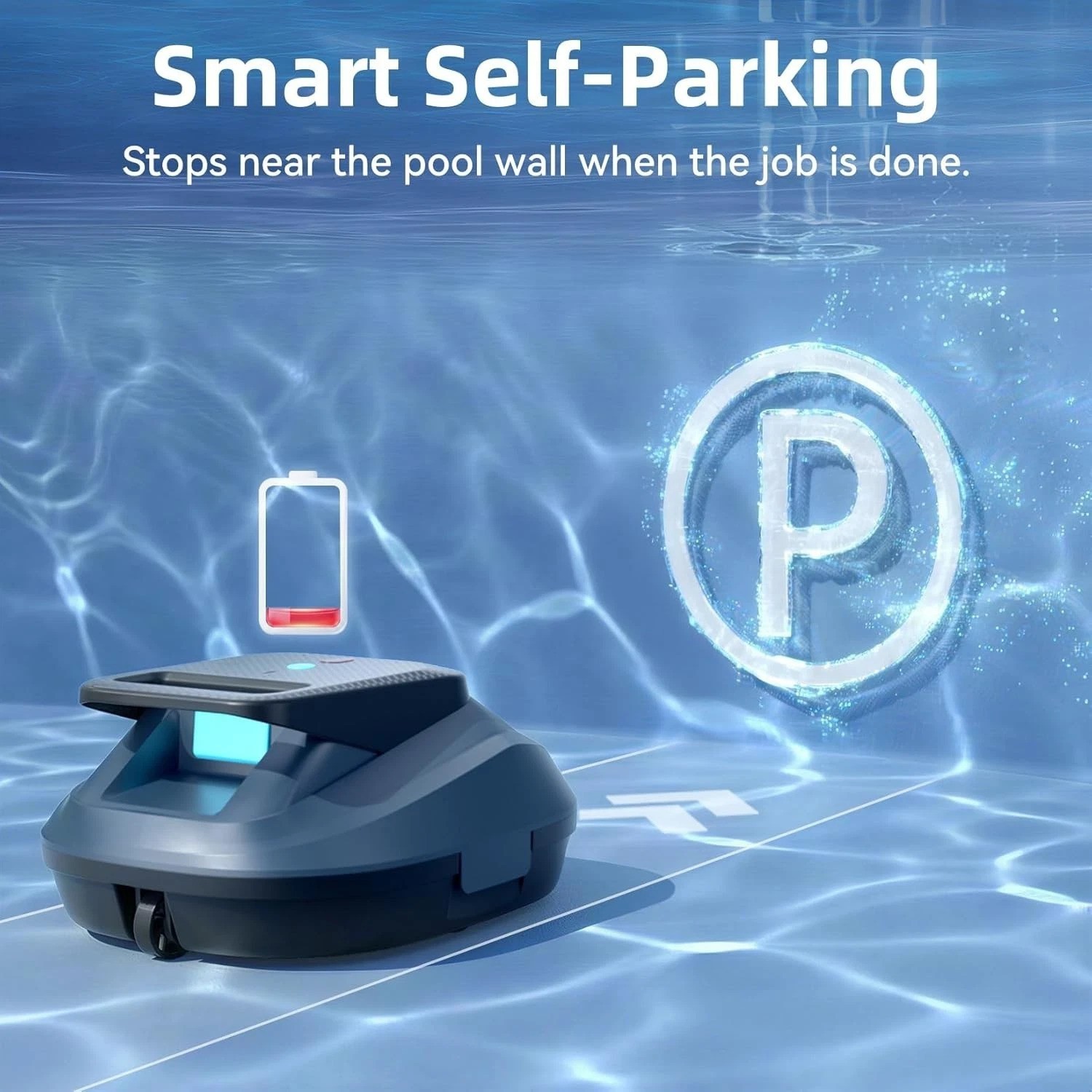 2026 X2 Robotic Pool Vacuum Cordless Cleaner 200-Minutes Runtime