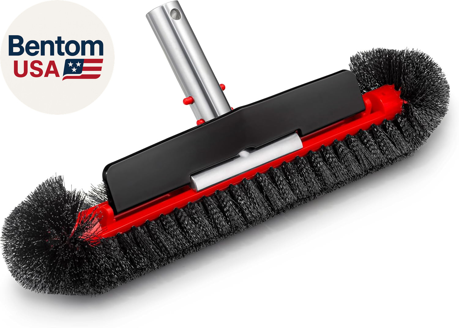 Pool Brush Head for Inground & above Ground Pools // Heavy Duty Pool Scrubber Br