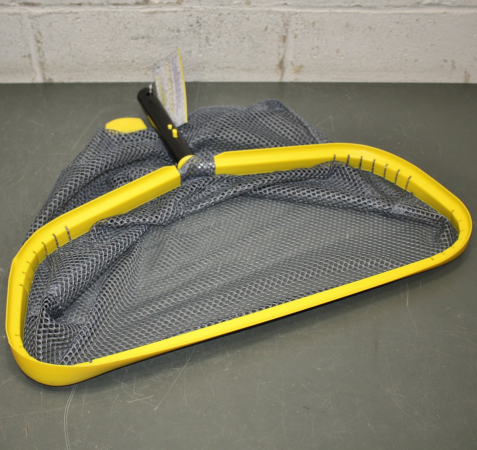 (5) Jed Pool Tools Leaf Rake Head 40-396, Black/Yellow, 22&Prime; x 19-3/4&Prime;, Aluminum