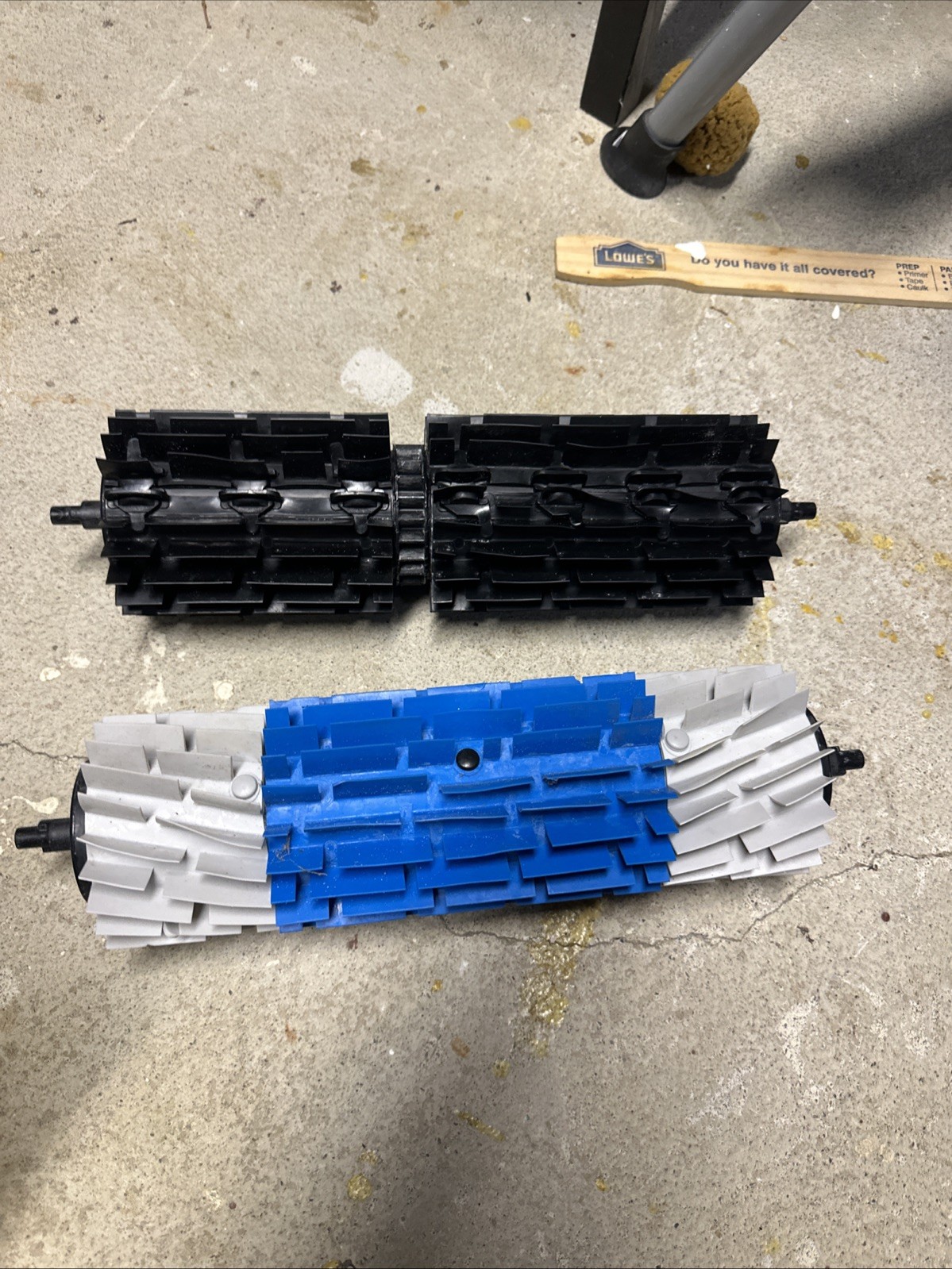 8STREME Inground Robotic Pool Cleaner Wheel Tube With Brushes
