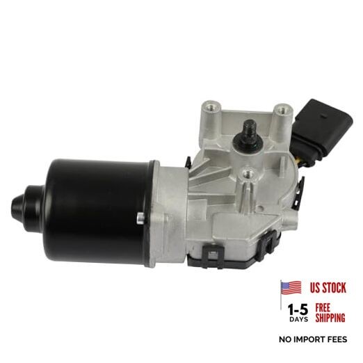 Front Windshield Wiper Motor 12V 4-Pin for 2002-2009 For Audi A4, 8E1955119