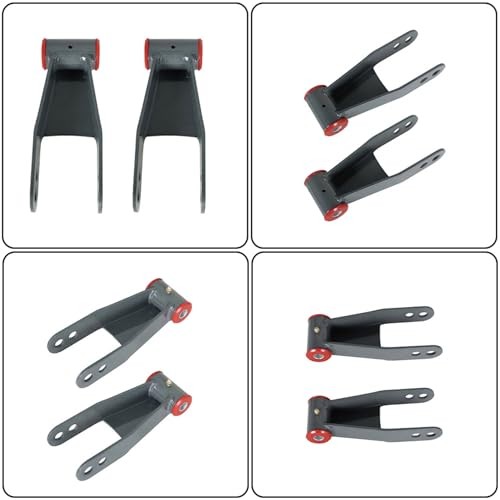 2 Inch Rear Lowering Drop Shackles Kit Replacement for Ford F150 2WD 4WD 1997