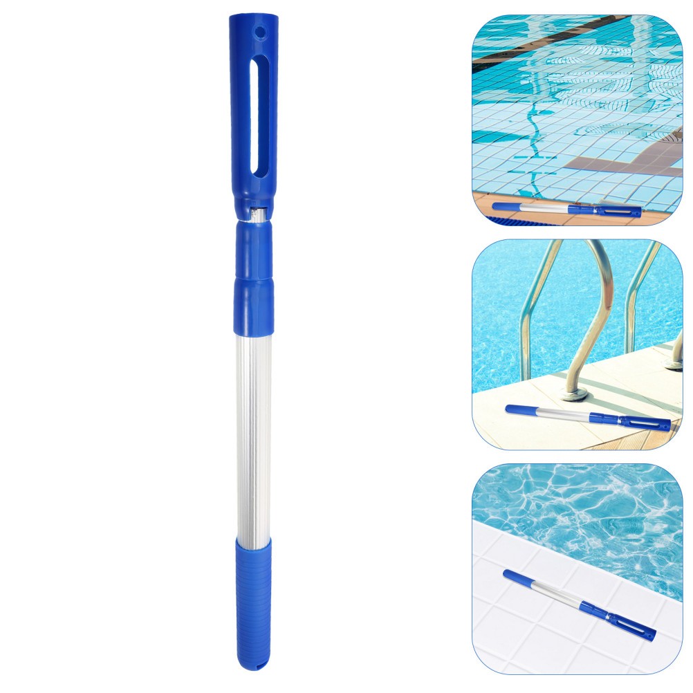 Aluminum Pool Cleaning Pole Telescopic Extendable Rod For Swimming Pool