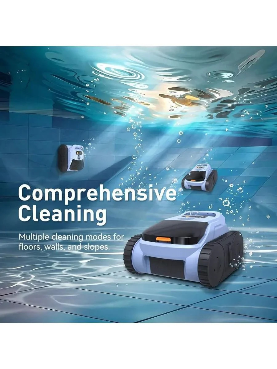 2025 Robotic Pool Cleaner, Smart Navigation For Inground Pools Up To 2,150 Sq.Ft