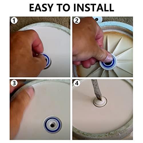 10 Pack Ball Bearing Replacement for Polaris Pool Cleaner Wheels – Smooth Rotati