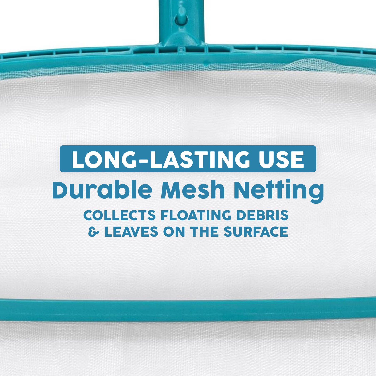 Bestway Pool Leaf Skimmer, AquaNet Mesh Net for In-Ground & Above-Ground Pool