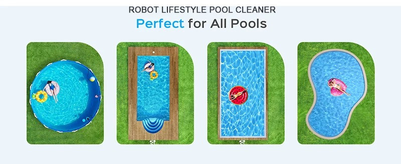 Robotic Swimming Pool Cleaner Wireless Automatic 3312 PRo Wifi App Control More