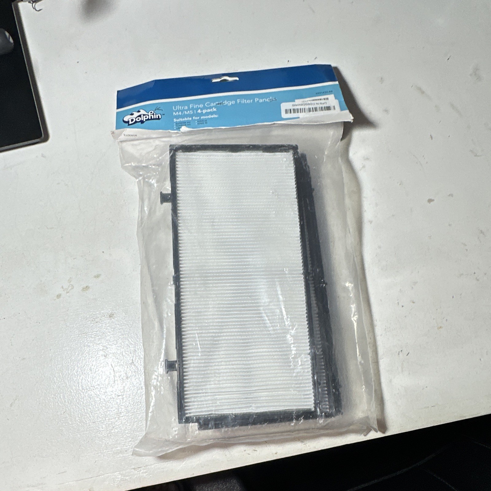 Dolphin Ultra Fine Cartridge Filter Panels M4/M5 4-Pack 9991432-R4