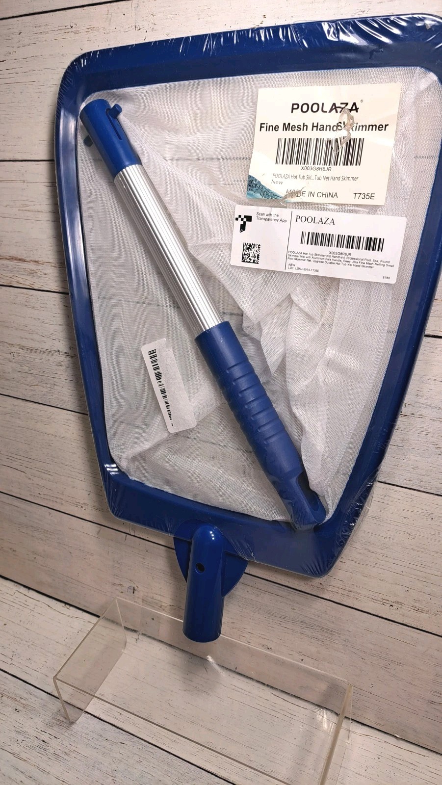 Hot Tub Skimmer Net Handheld, Professional Pool, Spa Skimmer Net with…